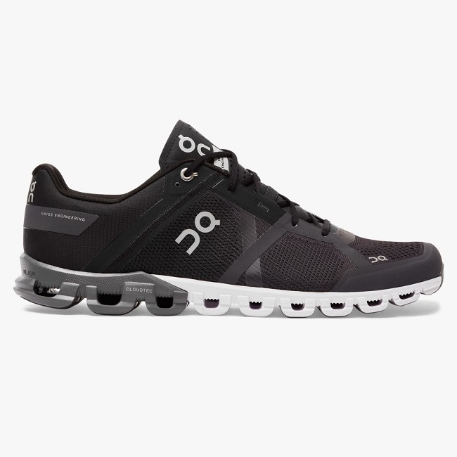 ON Cloudflow Mens - Men's Trainers NZ-61397 Black/Asphalt